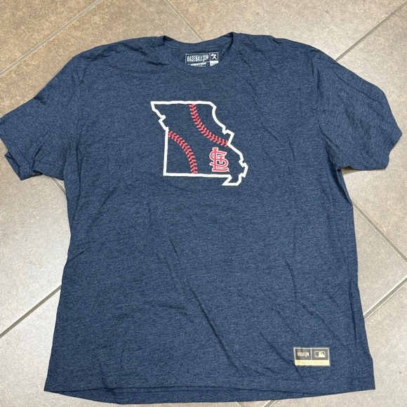 Mens Baseballism St Louis Cardinals T-Shirt - 3XL - Picture 1 of 4